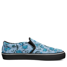 Load image into Gallery viewer, Blue Floral Amour Otoyimm Canvas Slip On Shoes otoyimm Herman 
