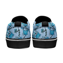 Load image into Gallery viewer, Blue Floral Amour Otoyimm Canvas Slip On Shoes otoyimm Herman 
