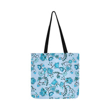 Load image into Gallery viewer, Blue Floral Amour Reusable Shopping Bag Model 1660 (Two sides) Shopping Tote Bag (1660) e-joyer 
