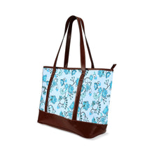 Load image into Gallery viewer, Blue Floral Amour Tote Handbag (Model 1642) Tote Handbags (1642) e-joyer 
