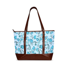 Load image into Gallery viewer, Blue Floral Amour Tote Handbag (Model 1642) Tote Handbags (1642) e-joyer 
