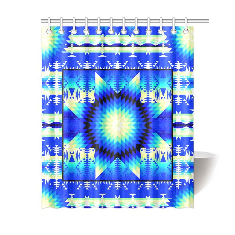 Blue Ridge Star Shower Curtain 60