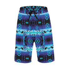 Load image into Gallery viewer, Blue Star Men&#39;s All Over Print Casual Shorts (Model L23) short e-joyer 
