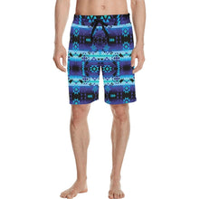 Load image into Gallery viewer, Blue Star Men&#39;s All Over Print Casual Shorts (Model L23) short e-joyer 
