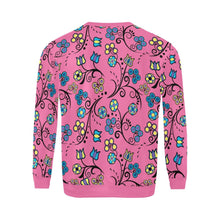 Load image into Gallery viewer, Blue Trio Bubblegum All Over Print Crewneck Sweatshirt for Men (Model H18) shirt e-joyer 
