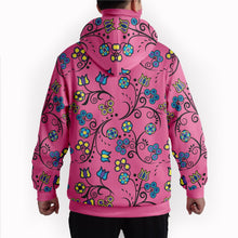 Load image into Gallery viewer, Blue Trio Bubblegum Hoodie with Face Cover 49 Dzine 
