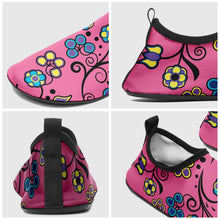 Load image into Gallery viewer, Blue Trio Bubblegum Kid&#39;s Sockamoccs Slip On Shoes Herman 
