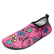 Load image into Gallery viewer, Blue Trio Bubblegum Kid&#39;s Sockamoccs Slip On Shoes Herman 
