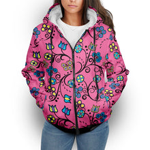 Load image into Gallery viewer, Blue Trio Bubblegum Sherpa Hoodie hoodie Herman 
