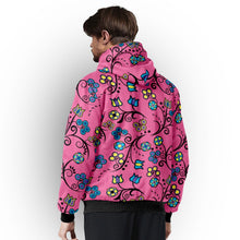 Load image into Gallery viewer, Blue Trio Bubblegum Sherpa Hoodie hoodie Herman 
