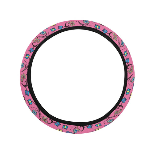 Blue Trio Bubblegum Steering Wheel Cover with Elastic Edge Steering Wheel Cover with Elastic Edge e-joyer 