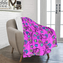 Load image into Gallery viewer, Blue Trio Bubblegum Ultra-Soft Micro Fleece Blanket 40&quot;x50&quot; blanket e-joyer 
