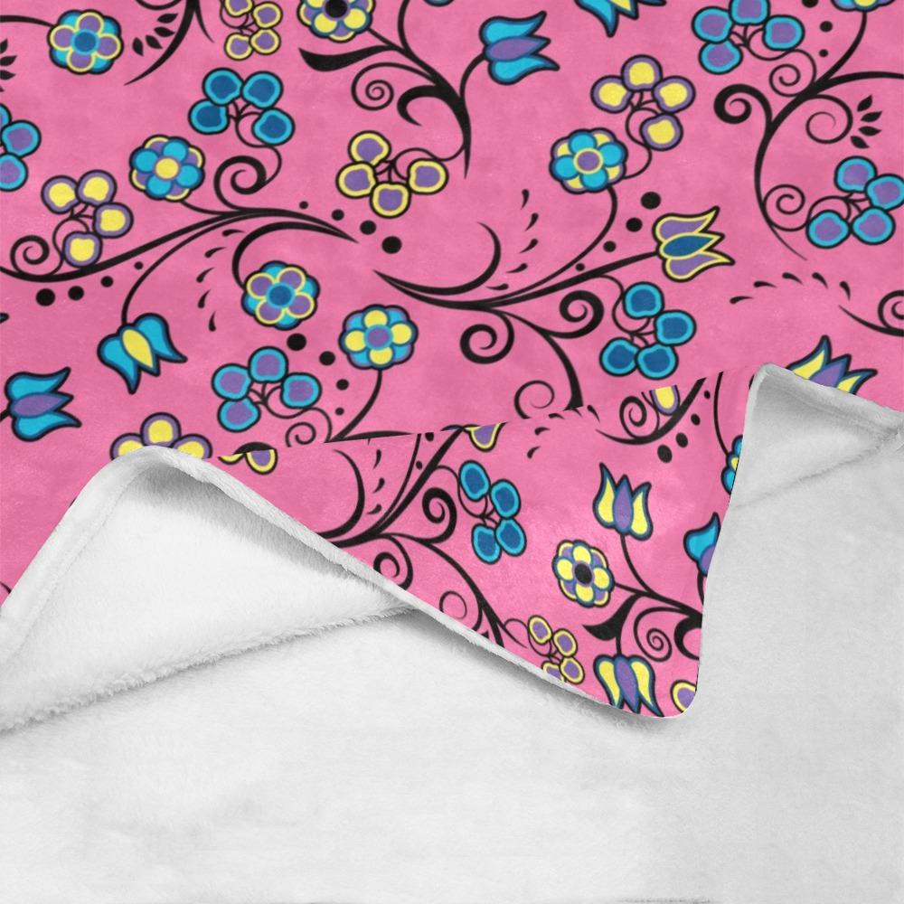 Blue Trio Bubblegum Ultra-Soft Micro Fleece Blanket 50"x60" blanket e-joyer 