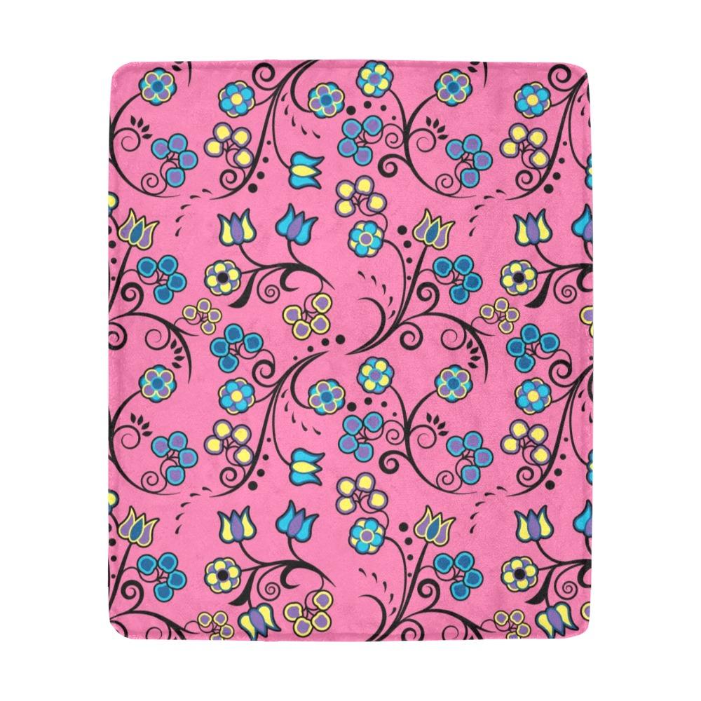 Blue Trio Bubblegum Ultra-Soft Micro Fleece Blanket 50"x60" blanket e-joyer 