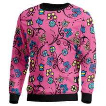 Load image into Gallery viewer, Blue Trio Bubblegum Unisex Crewneck Long Sleeve Top 49 Dzine 
