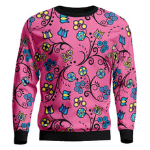 Load image into Gallery viewer, Blue Trio Bubblegum Unisex Crewneck Long Sleeve Top 49 Dzine 
