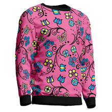 Load image into Gallery viewer, Blue Trio Bubblegum Unisex Crewneck Long Sleeve Top 49 Dzine 
