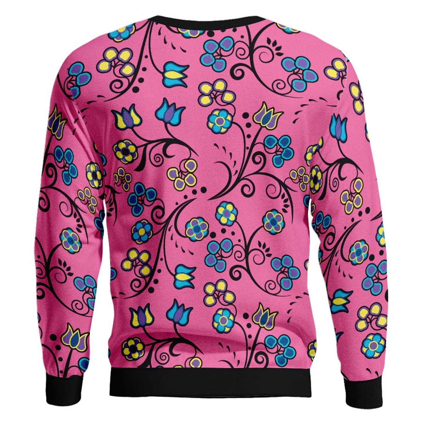 Blue Trio Bubblegum Unisex Crewneck Long Sleeve Top 49 Dzine 