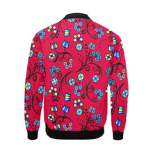 Load image into Gallery viewer, Blue Trio Cardinal All Over Print Bomber Jacket for Men (Model H19) Jacket e-joyer 
