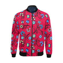 Load image into Gallery viewer, Blue Trio Cardinal All Over Print Bomber Jacket for Men (Model H19) Jacket e-joyer 
