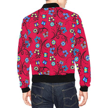 Load image into Gallery viewer, Blue Trio Cardinal All Over Print Bomber Jacket for Men (Model H19) Jacket e-joyer 
