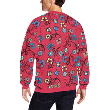 Load image into Gallery viewer, Blue Trio Cardinal All Over Print Crewneck Sweatshirt for Men (Model H18) shirt e-joyer 
