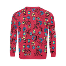 Load image into Gallery viewer, Blue Trio Cardinal All Over Print Crewneck Sweatshirt for Men (Model H18) shirt e-joyer 
