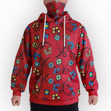 Load image into Gallery viewer, Blue Trio Cardinal Hoodie with Face Cover 49 Dzine 
