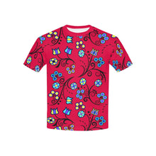 Load image into Gallery viewer, Blue Trio Cardinal Kids&#39; All Over Print T-shirt (USA Size) (Model T40) tshirt e-joyer 
