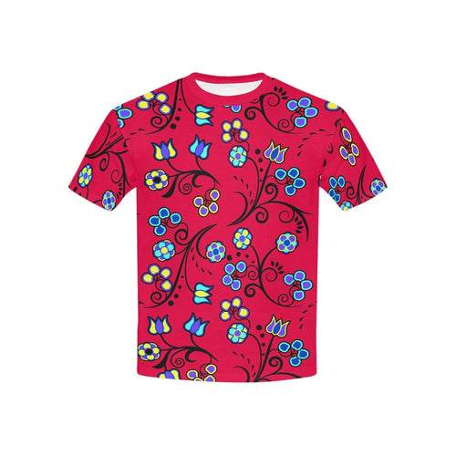 Blue Trio Cardinal Kids' All Over Print T-shirt (USA Size) (Model T40) tshirt e-joyer 