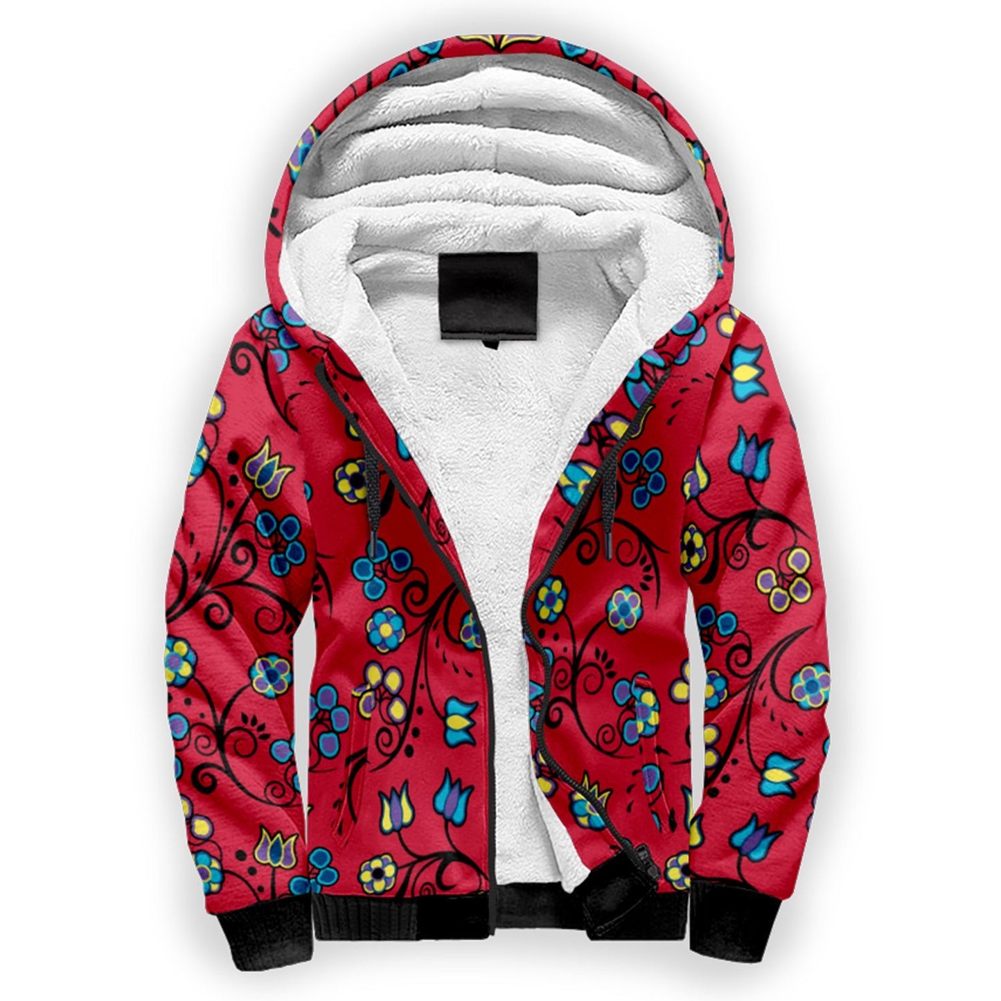 Blue Trio Cardinal Sherpa Hoodie hoodie Herman 