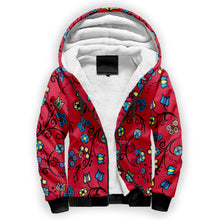 Load image into Gallery viewer, Blue Trio Cardinal Sherpa Hoodie hoodie Herman 
