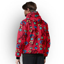 Load image into Gallery viewer, Blue Trio Cardinal Sherpa Hoodie hoodie Herman 
