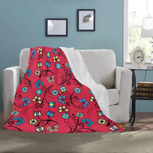 Load image into Gallery viewer, Blue Trio Cardinal Ultra-Soft Micro Fleece Blanket 50&quot;x60&quot; blanket e-joyer 
