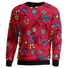 Load image into Gallery viewer, Blue Trio Cardinal Unisex Crewneck Long Sleeve Top 49 Dzine 
