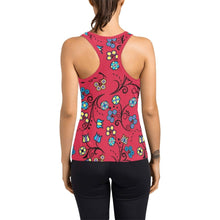 Load image into Gallery viewer, Blue Trio Cardinal Women&#39;s Racerback Tank Top (Model T60) Racerback Tank Top (T60) e-joyer 
