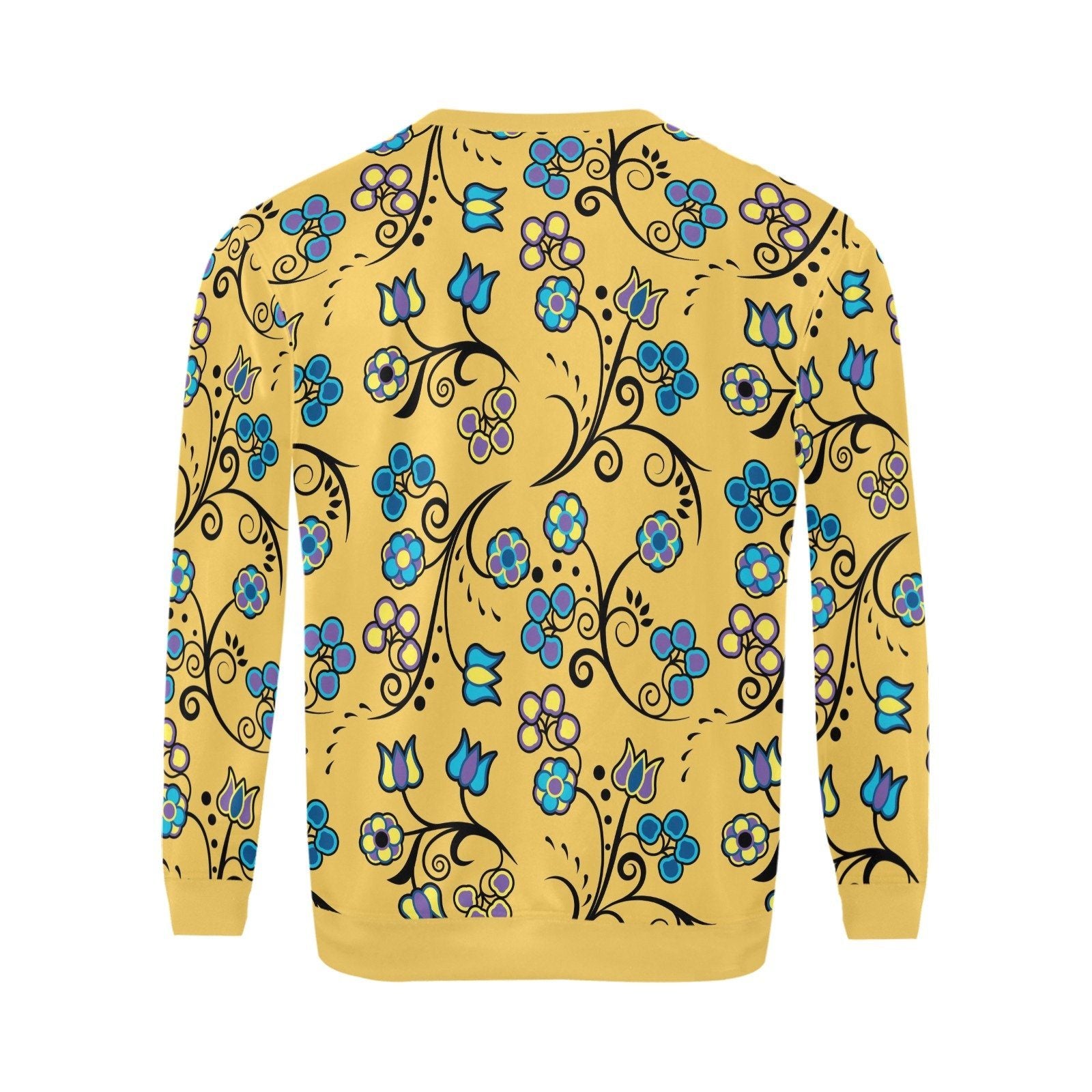Blue Trio Tuscan All Over Print Crewneck Sweatshirt for Men (Model H18) shirt e-joyer 
