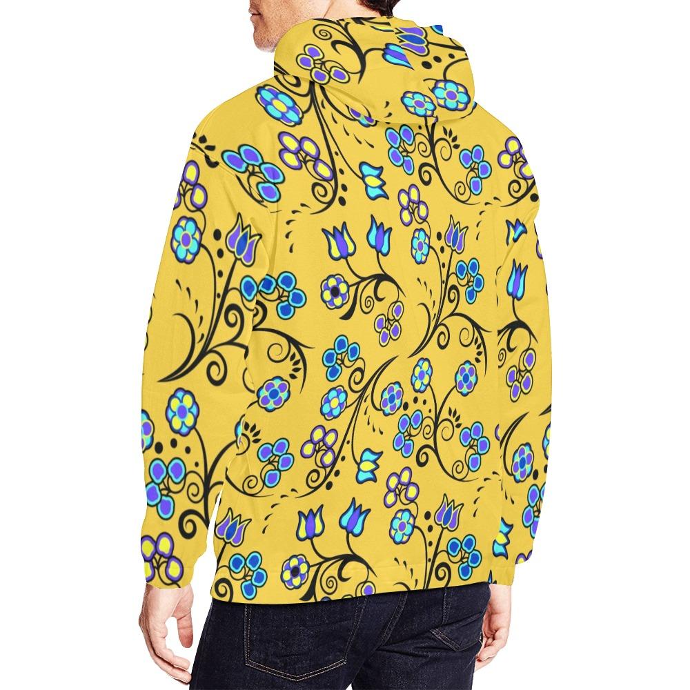 Blue Trio Tuscan All Over Print Hoodie for Men (USA Size) (Model H13) All Over Print Hoodie for Men (H13) e-joyer 