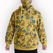 Load image into Gallery viewer, Blue Trio Tuscan Hoodie with Face Cover 49 Dzine 
