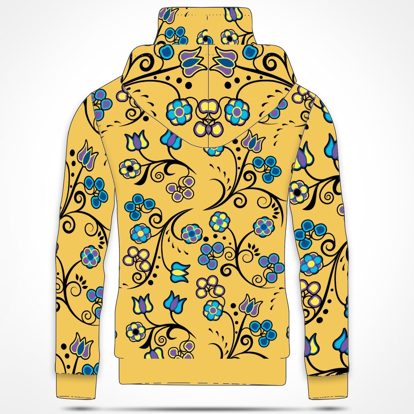 Blue Trio Tuscan Hoodie with Face Cover 49 Dzine 
