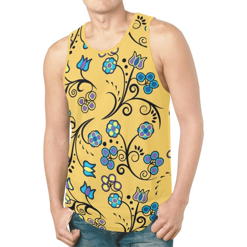 Blue Trio Tuscan New All Over Print Tank Top for Men (Model T46) New All Over Print Tank Top for Men (T46) e-joyer 