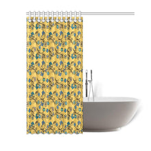 Load image into Gallery viewer, Blue Trio Tuscan Shower Curtain 60&quot;x72&quot; Shower Curtain 60&quot;x72&quot; e-joyer 
