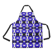 Load image into Gallery viewer, Blue Winter Camp All Over Print Apron All Over Print Apron e-joyer 
