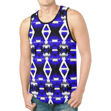 Load image into Gallery viewer, Blue Winter Camp New All Over Print Tank Top for Men (Model T46) New All Over Print Tank Top for Men (T46) e-joyer 
