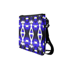 Load image into Gallery viewer, Blue Winter Camp Slim Clutch Bag (Model 1668) Slim Clutch Bags (1668) e-joyer 
