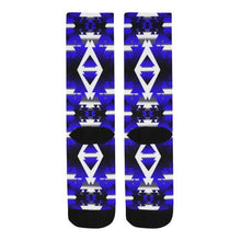 Load image into Gallery viewer, Blue Winter Camp Trouser Socks Socks e-joyer 
