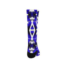 Load image into Gallery viewer, Blue Winter Camp Trouser Socks Socks e-joyer 
