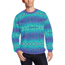 Load image into Gallery viewer, Borealis All Over Print Crewneck Sweatshirt for Men (Model H18) shirt e-joyer 
