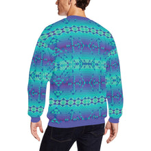 Load image into Gallery viewer, Borealis All Over Print Crewneck Sweatshirt for Men (Model H18) shirt e-joyer 
