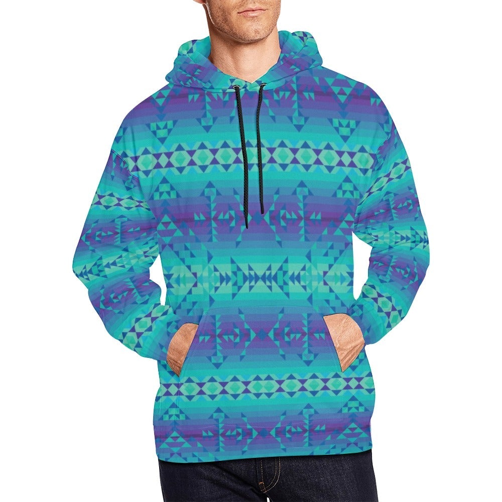 Borealis All Over Print Hoodie for Men (USA Size) (Model H13) All Over Print Hoodie for Men (H13) e-joyer 